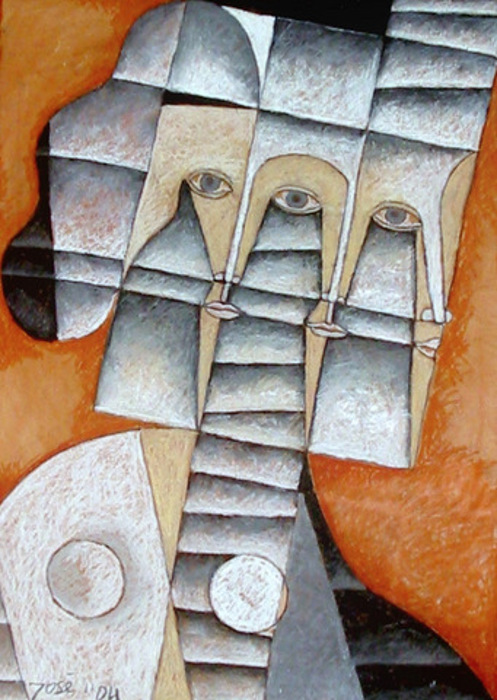 2004 - Pastel gras - 100 x 80 cm