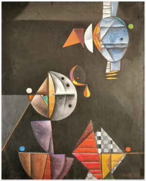 Huile sur toile 1977 - 65 x 81 cm