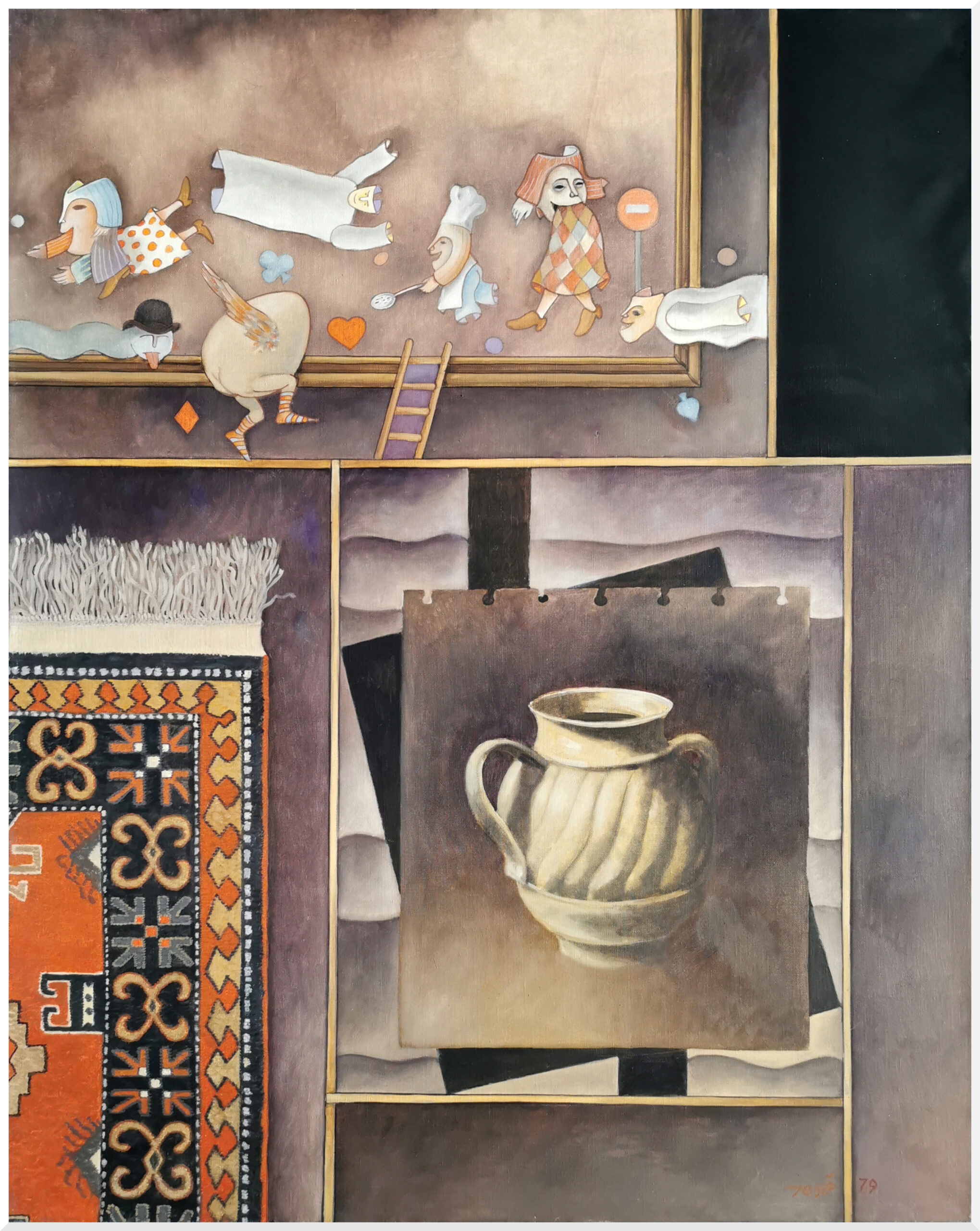 Huile sur toile 1979