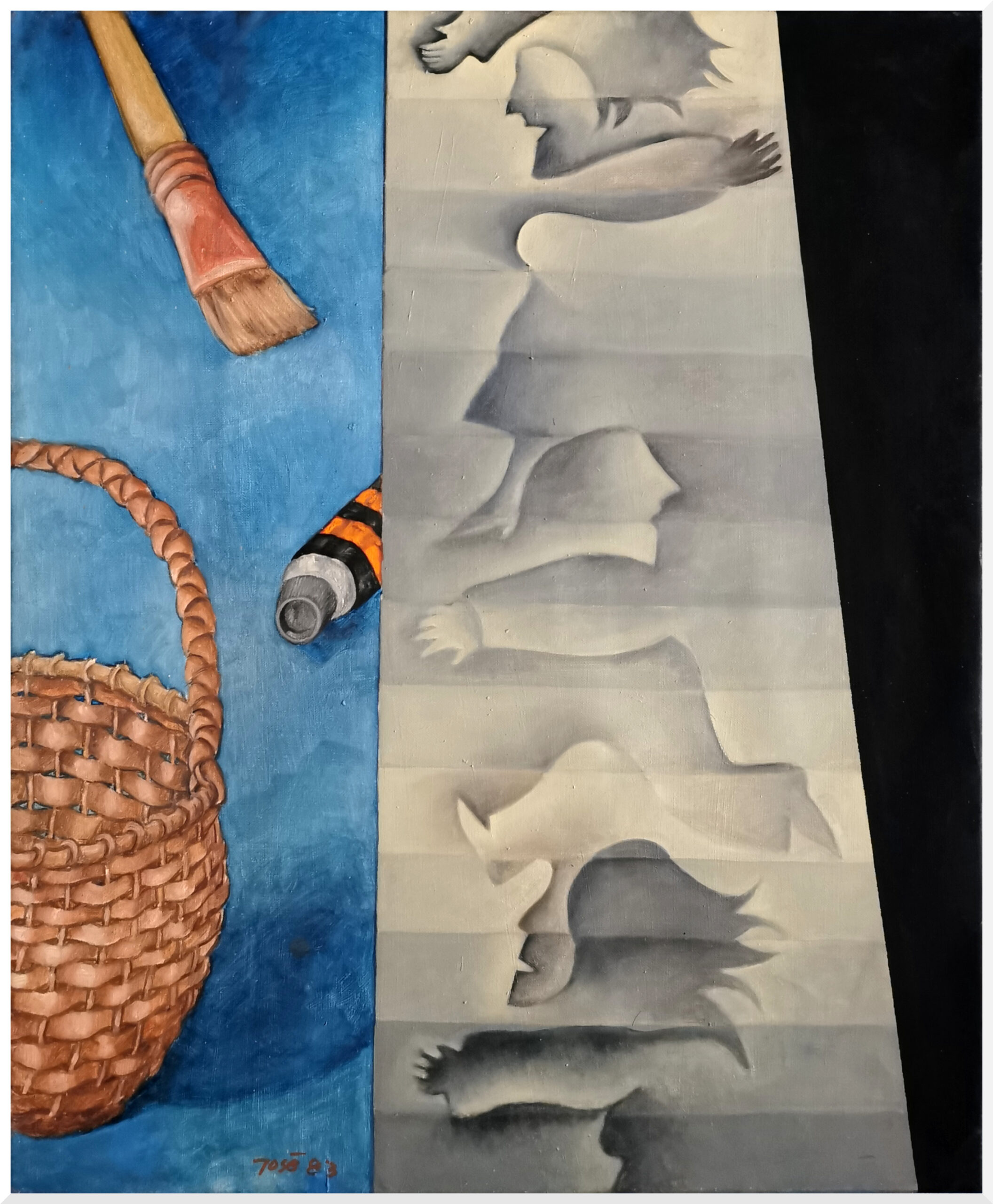 Huile sur toile 1981