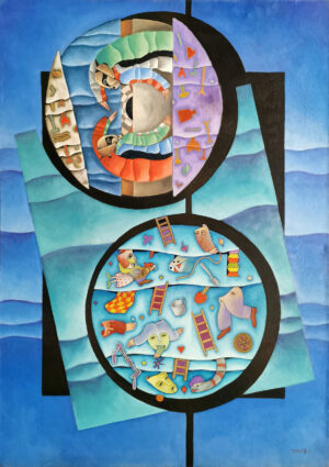 Huile sur toile 1981 - 65 x 92 cm