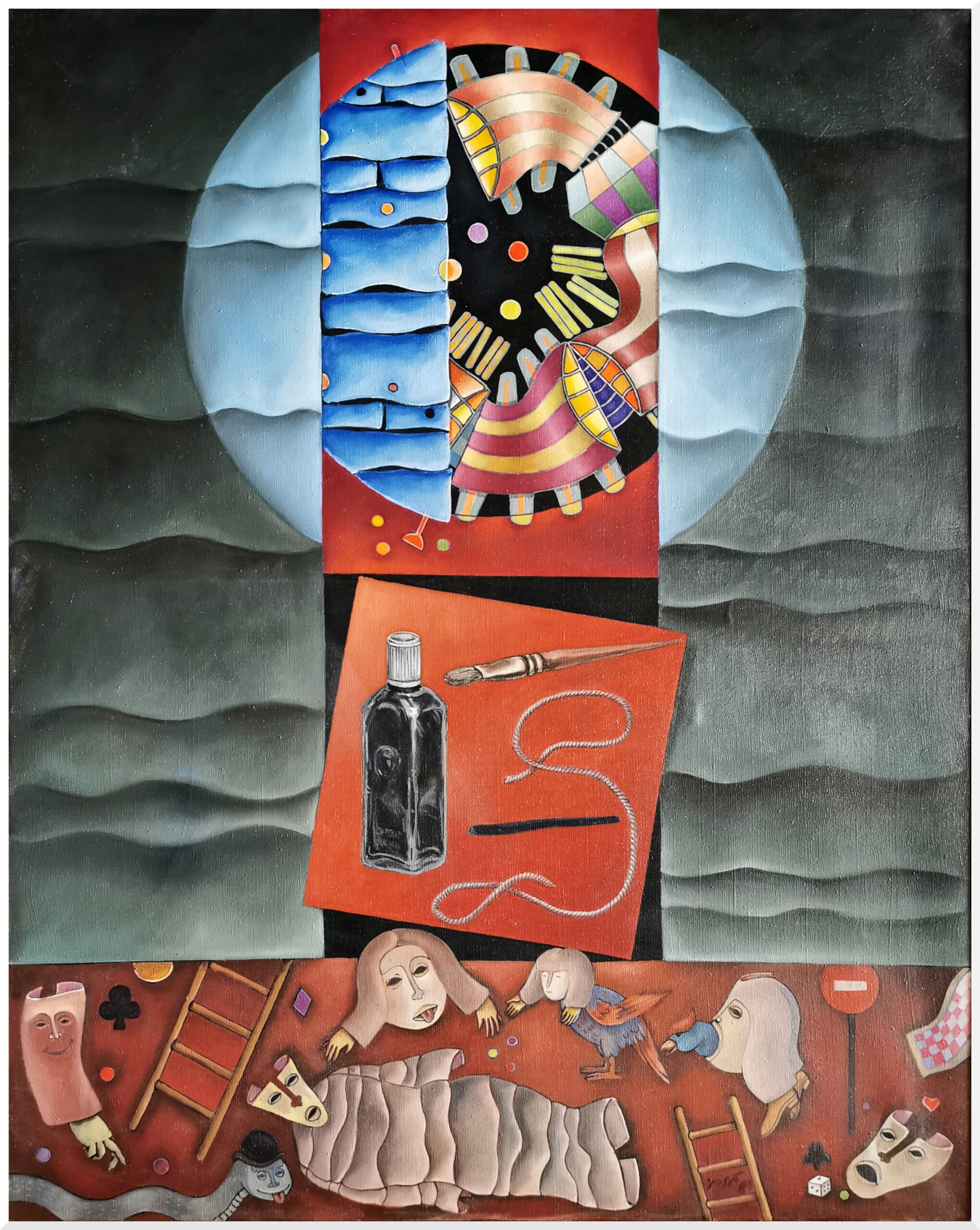 Huile sur toile 1981