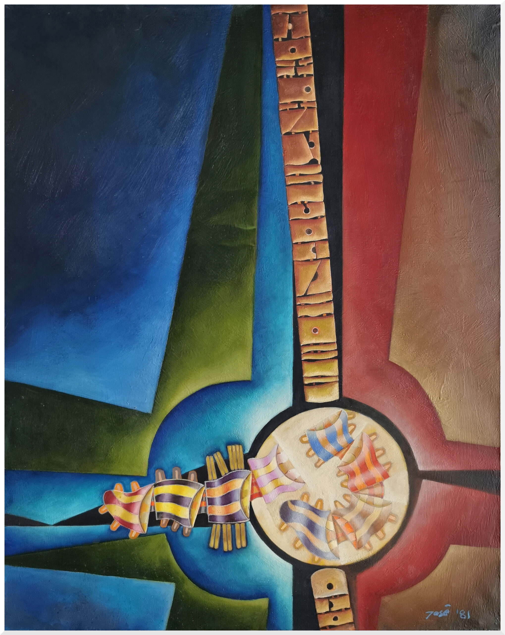 Huile sur toile 1981