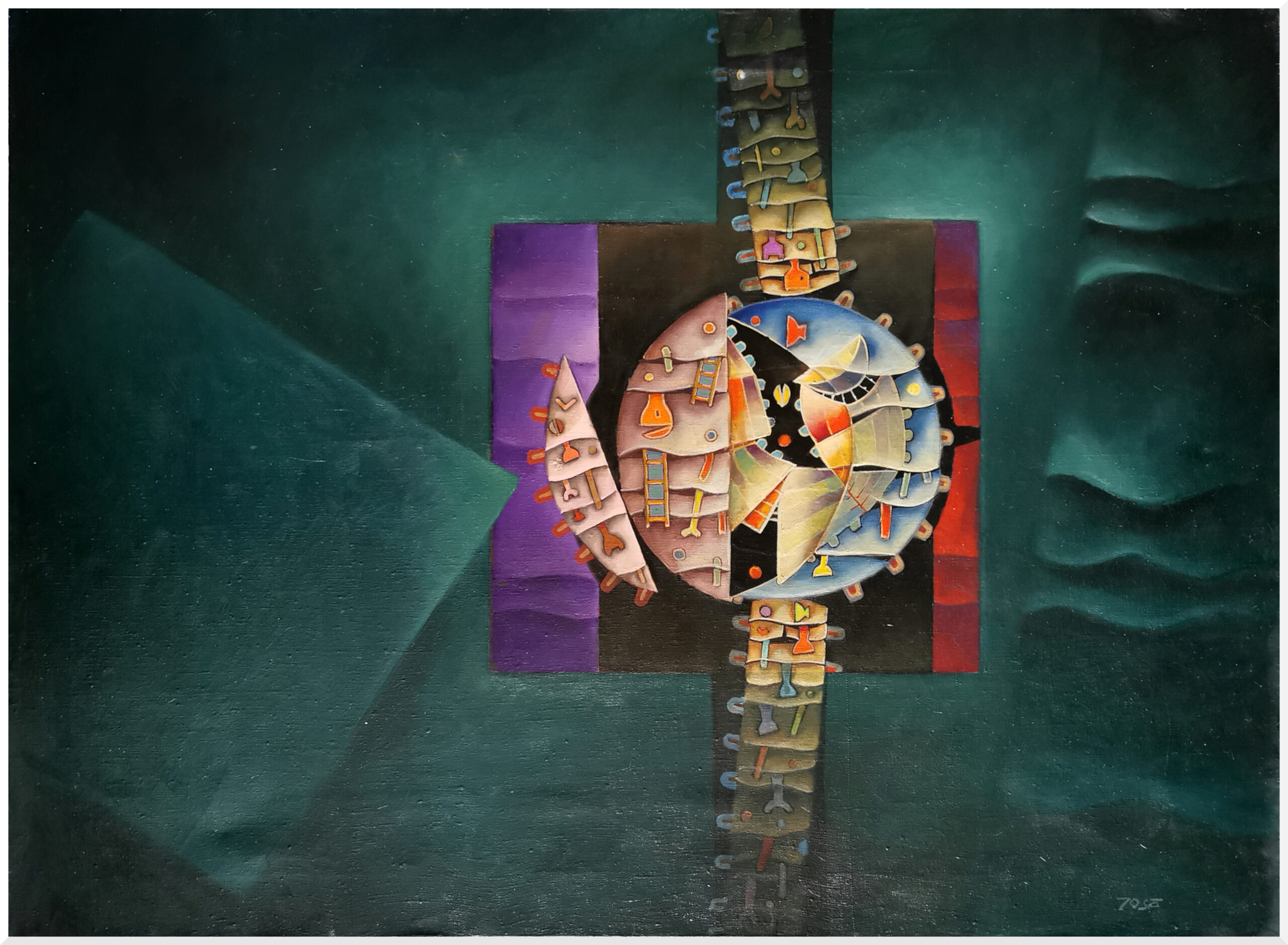 Huile sur toile 1982