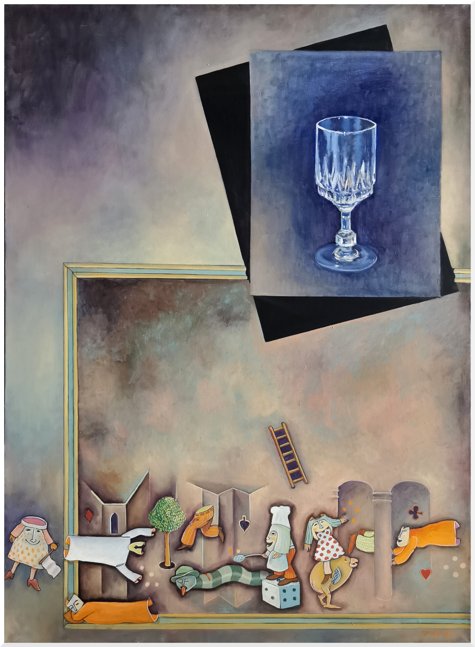 Huile sur toile 1982