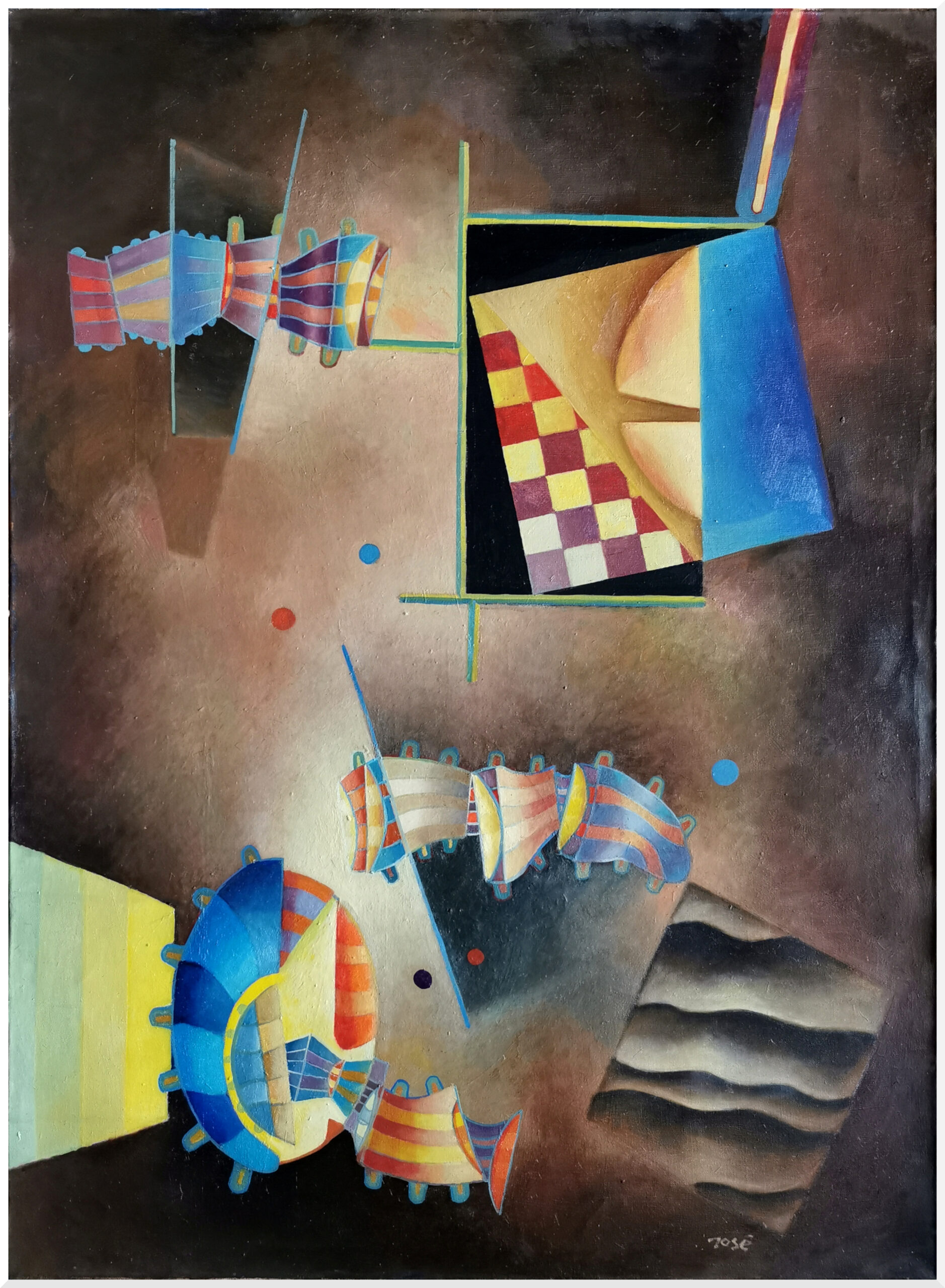 Huile sur toile 1983
