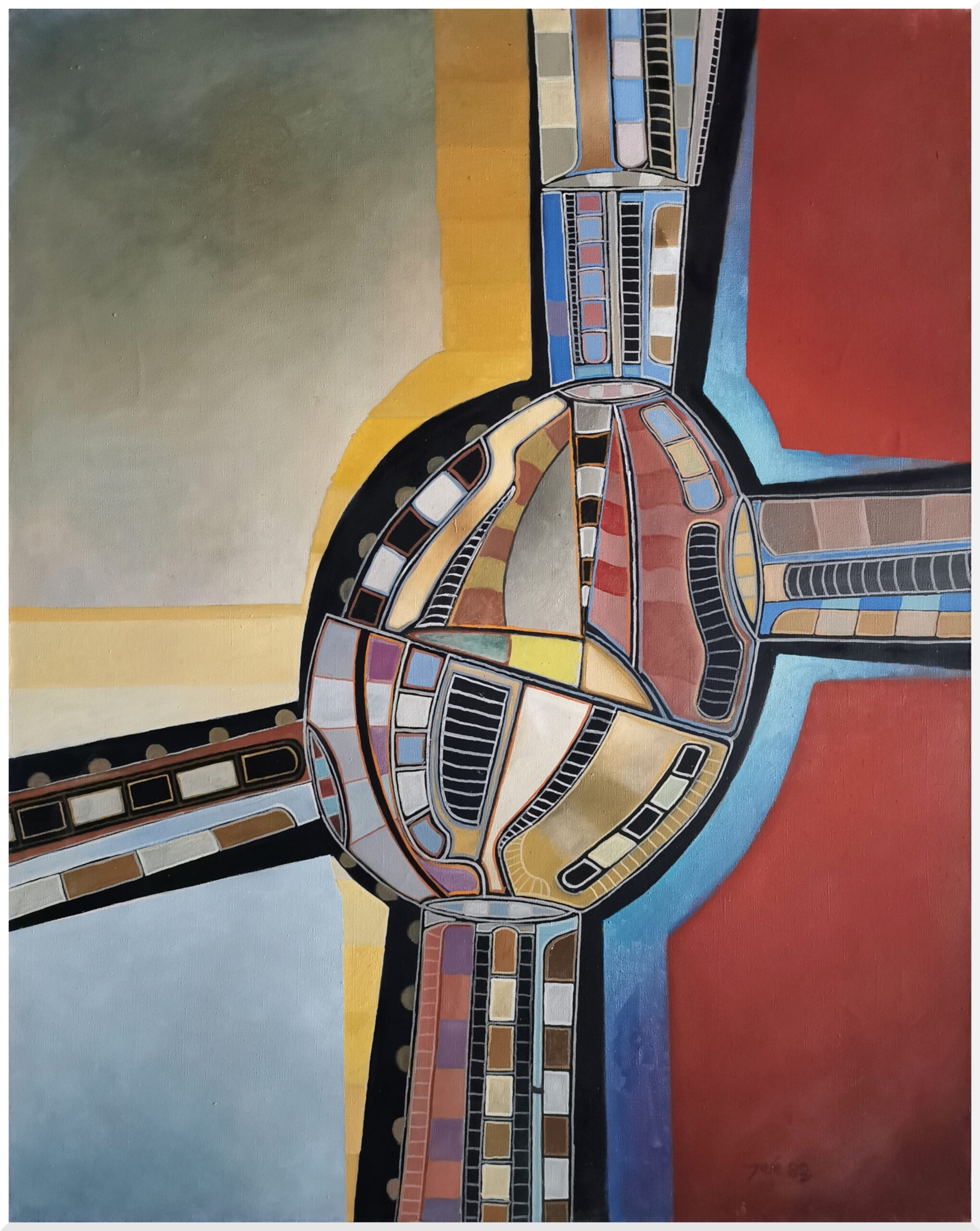 Huile sur toile 1983