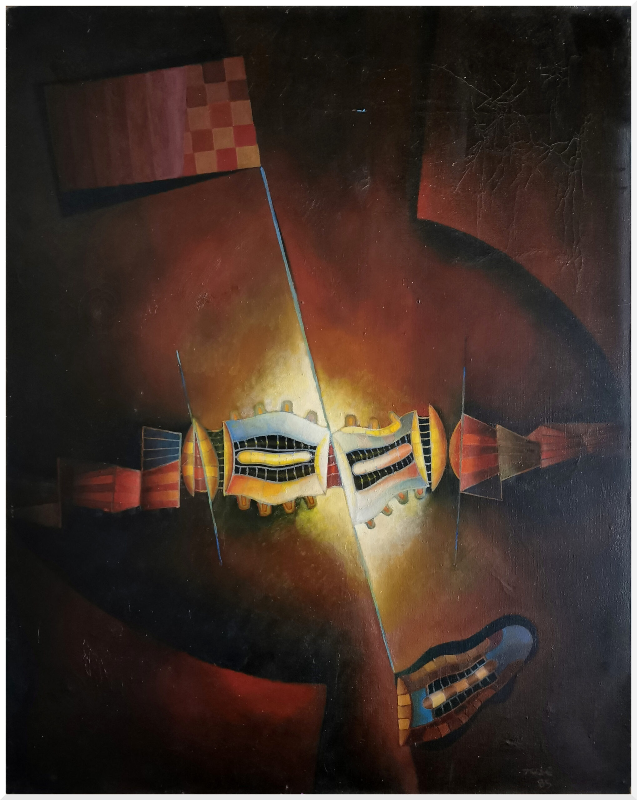 Huile sur toile 1985