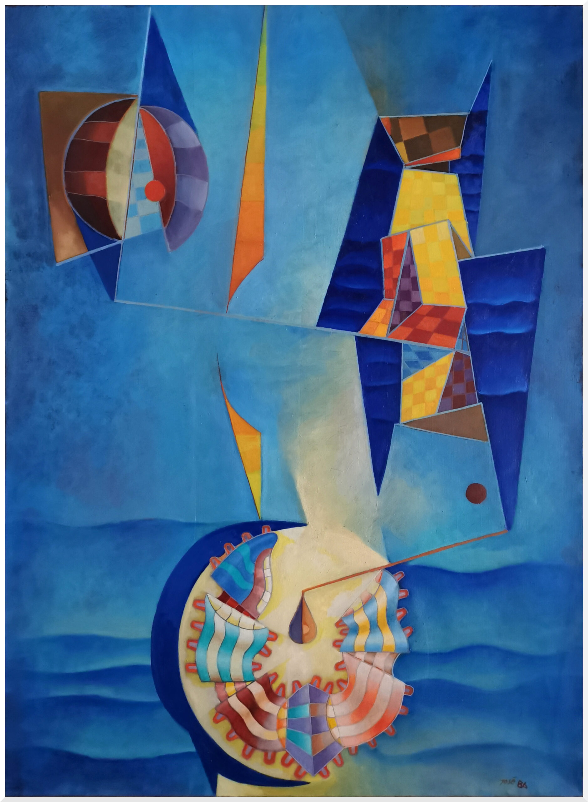 Huile sur toile 1986