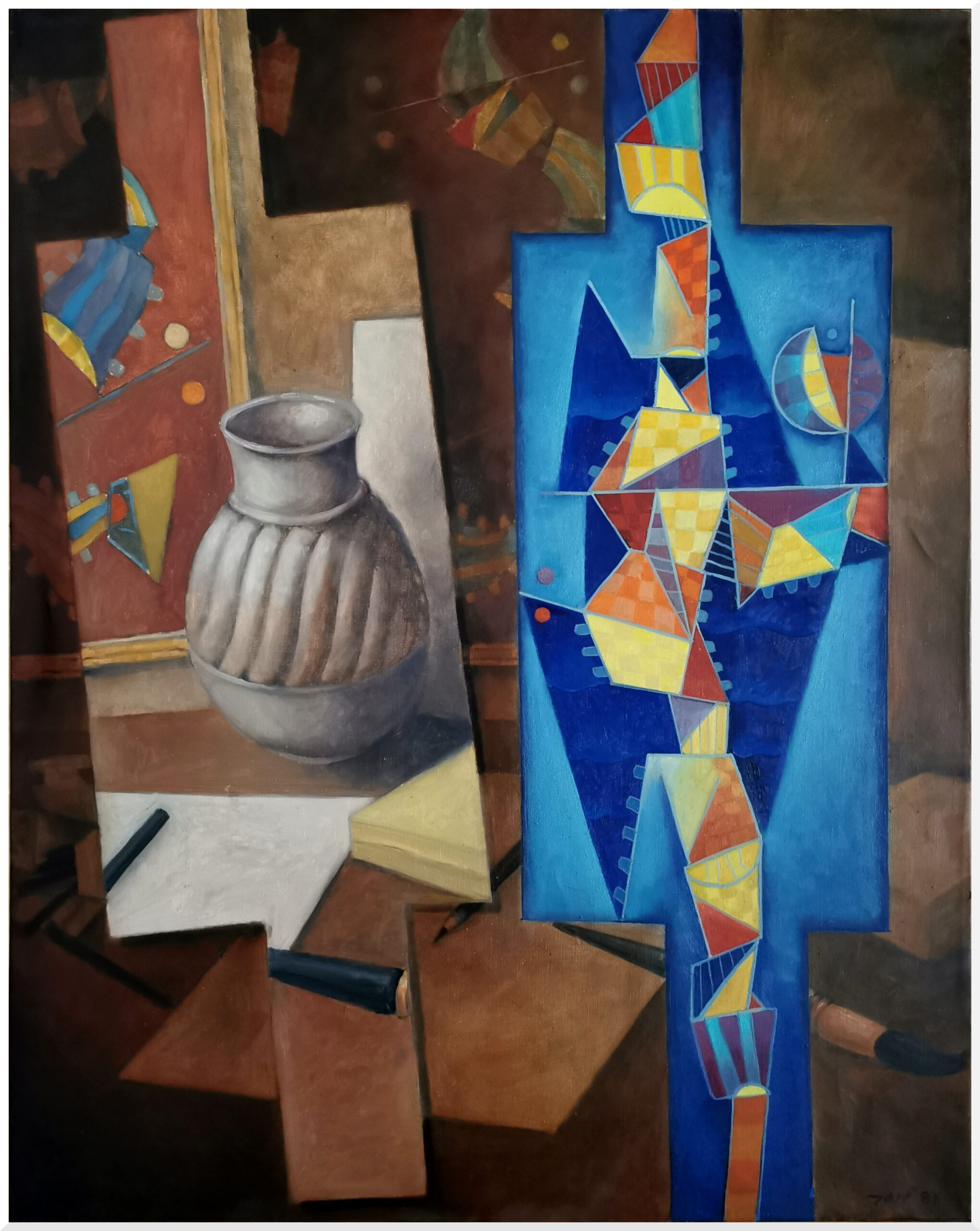 Huile sur toile 1987