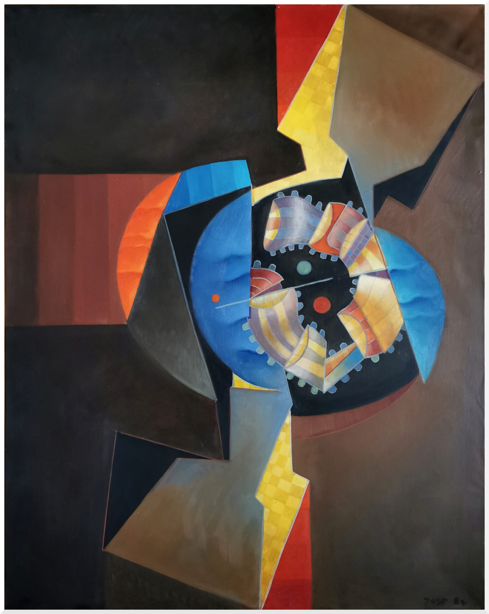 Huile sur toile 1987