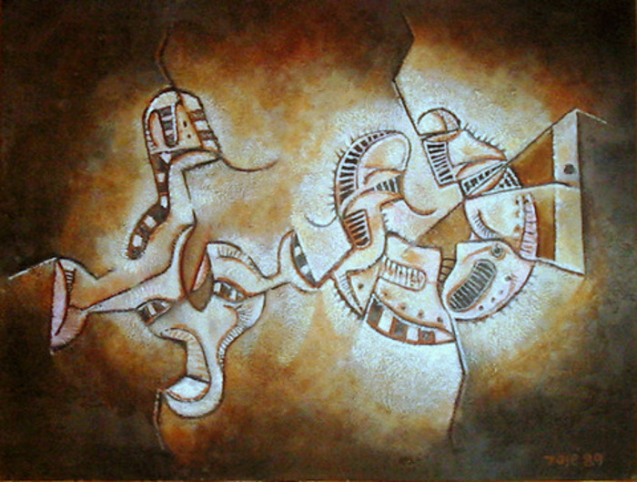 Huile sur toile 1989