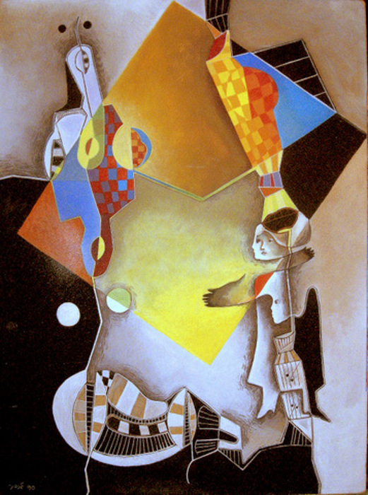 Gouache 1990