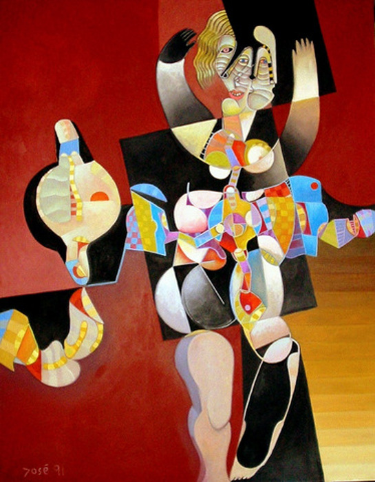 Huile sur toile 1991