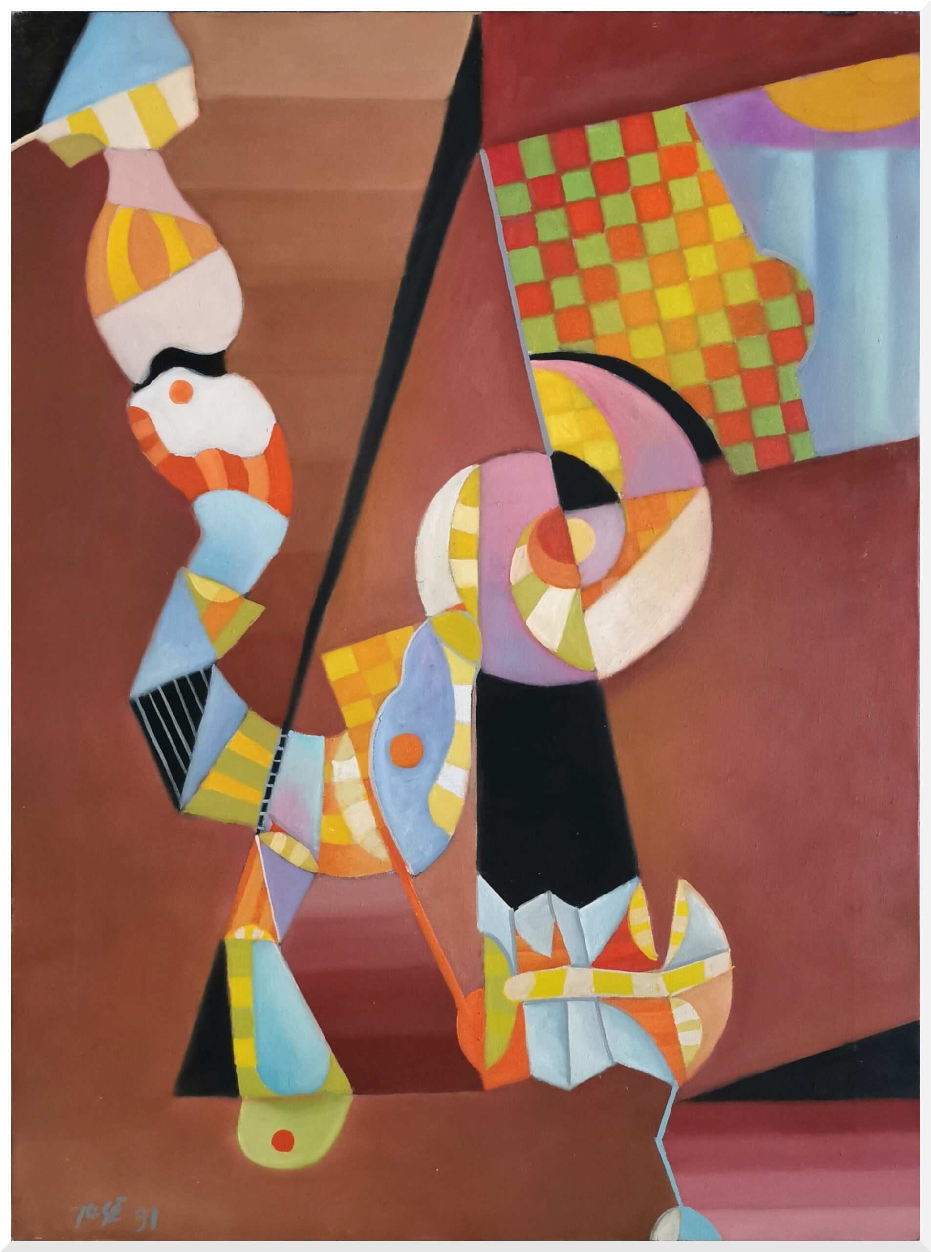 Huile sur toile 1991