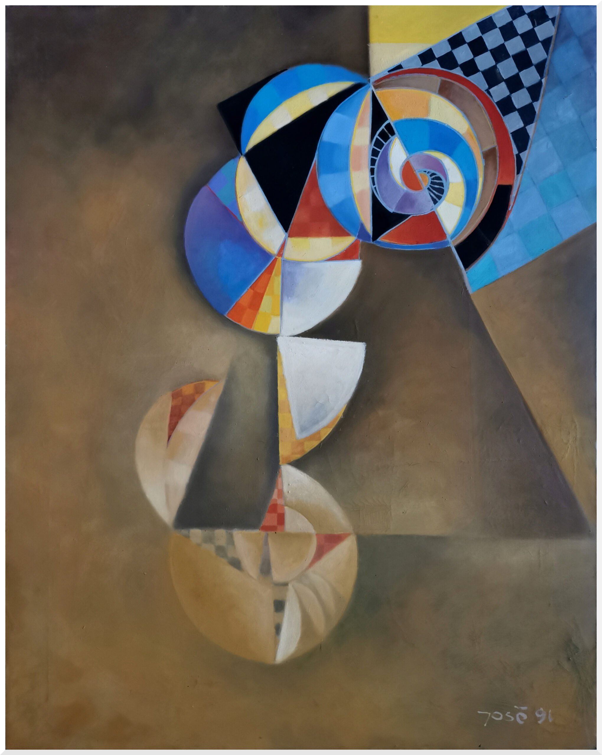 Huile sur toile 1991