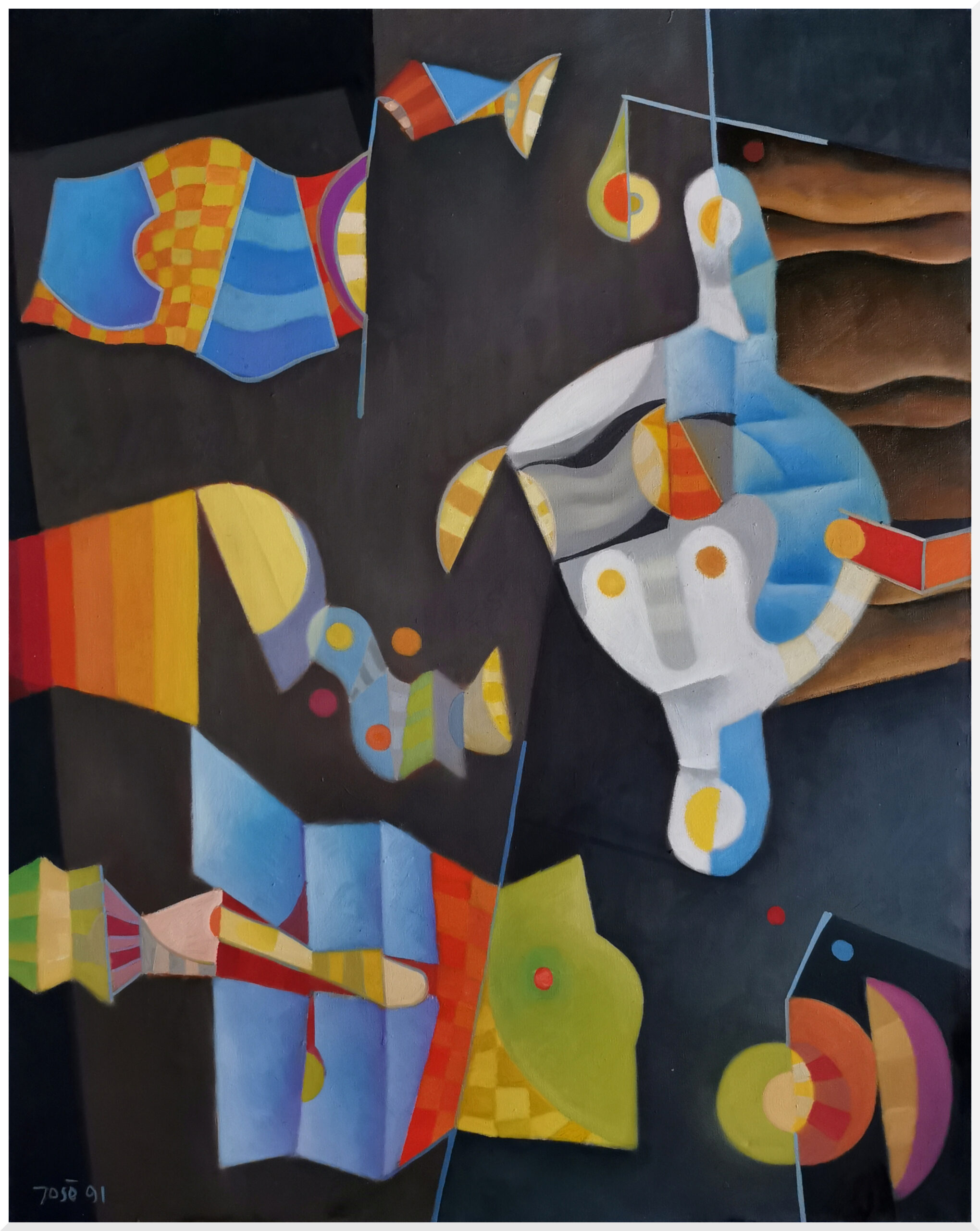 Huile sur toile 1991