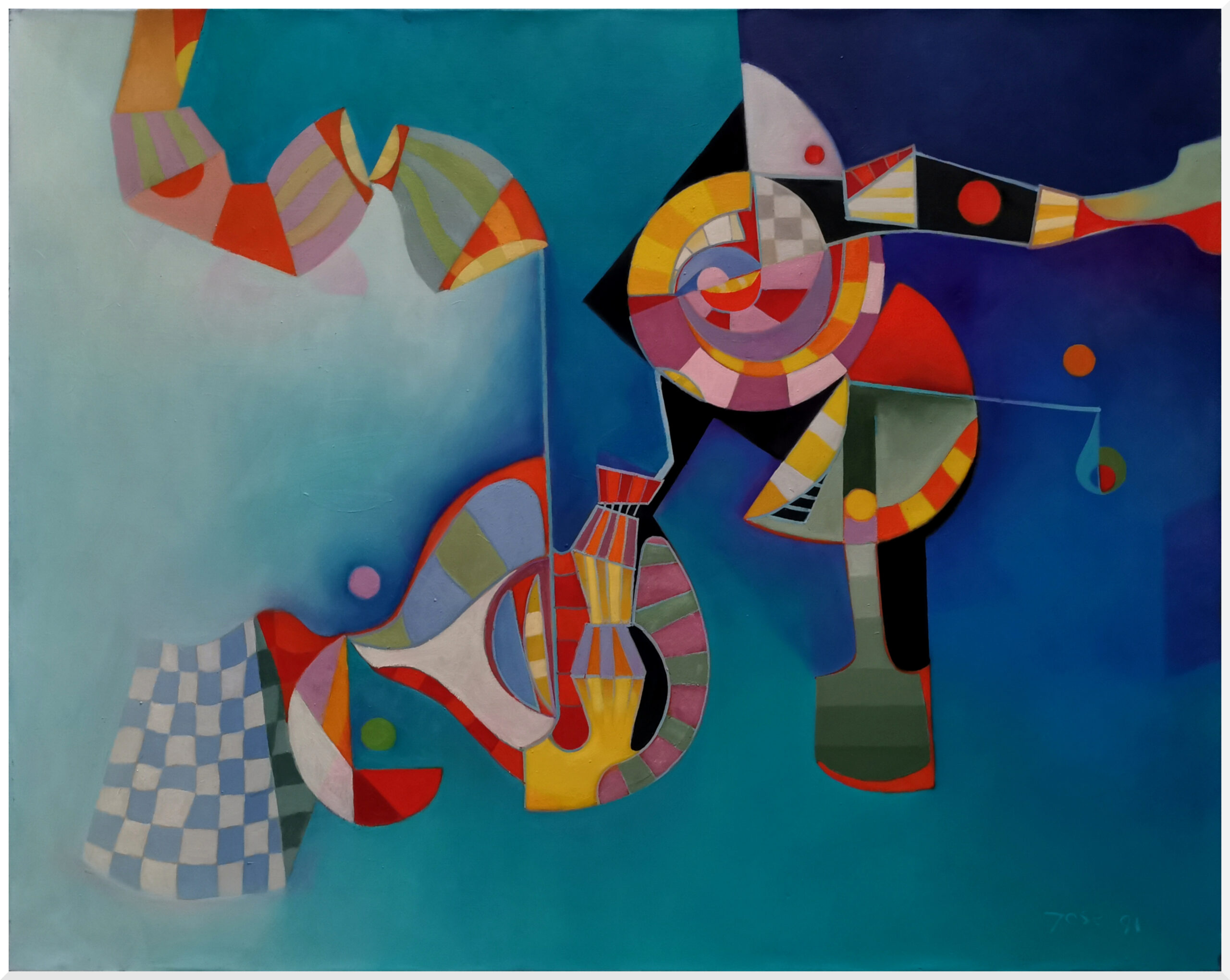 Huile sur toile 1991